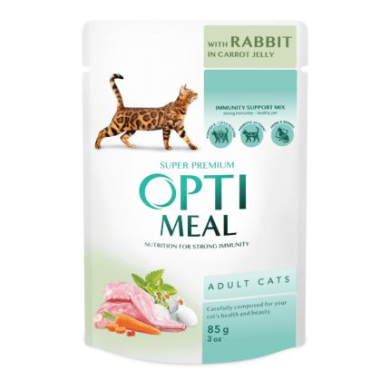 Optimeal Cats Rabbit in Carrot Jelly
